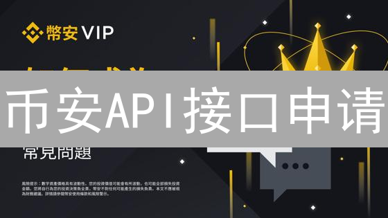 币安API接口申请：数字身份验证之旅