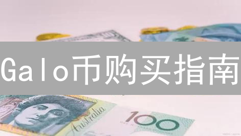 Galo币购买指南：新手入门轻松购买Galo币教程
