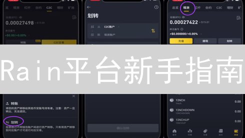 Rain平台新手指南：5分钟学会买卖加密货币！